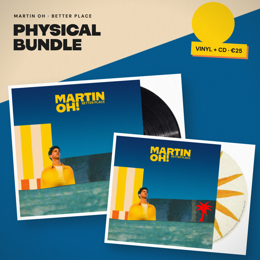 Martin Oh Better Place vinyl and digipack CD physical bundle